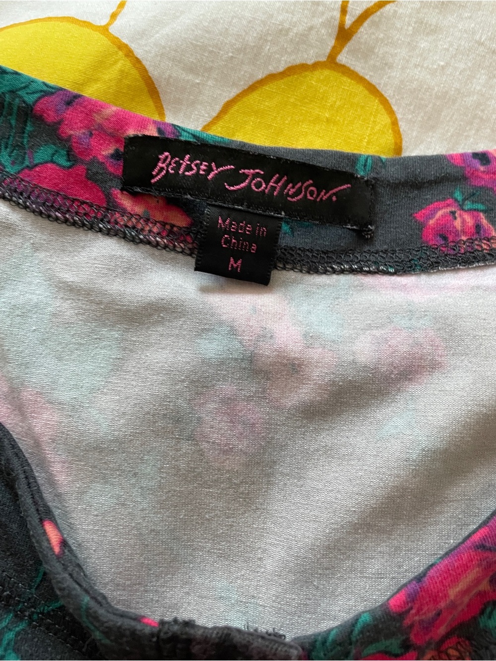 Vintage 90’s Y2K Betsey Johnson Floral Tired Boho Dress - Picture 2 of 7